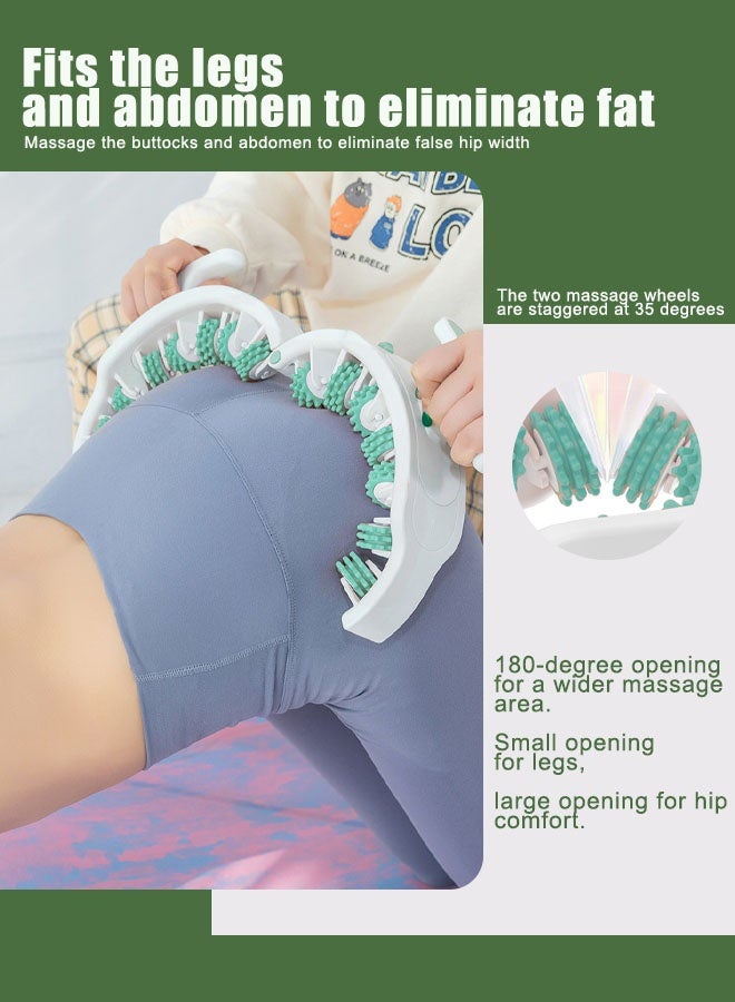 Super ZYouth New Waist and Leg Slimming Roller, Trigger Point Muscle Massage Roller for Calf, Leg, Arm, Foam Roller Deep Massage Tool for Relieve Muscle Soreness, Stiffness and Tight Muscles - Image 3