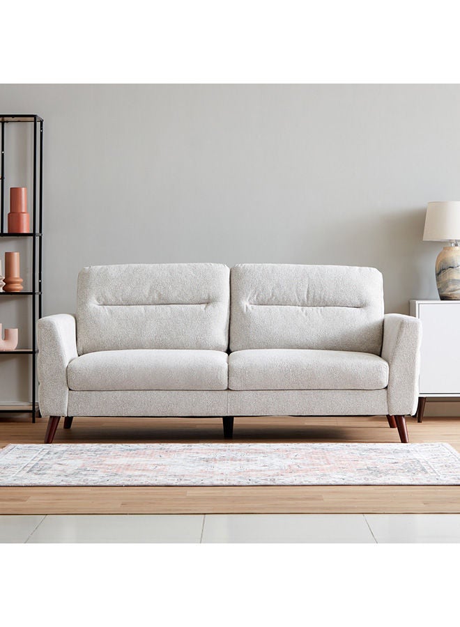 Home Box Mykonos 3-Seater Fabric Sofa 90x91x205 cm - Image 1