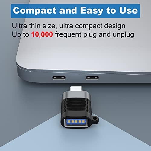 AreMe USB C Adapter (6 Pack), Micro USB Male to USB C Female, USB 3.0 Male to USB C Female, USB Type-C Male to USB 3.0 Female Converter Connector - Image 5