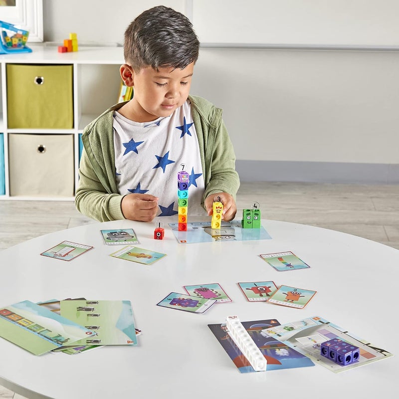 Learning Resources NumberBlocks MathLink Cubes Activity Set 1-10 - Image 4
