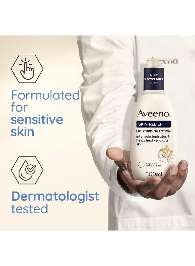 Aveeno Aveeno Body Lotion Skin Relief Nourishing, 300 ml - Image 4