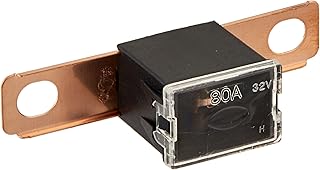 Bussmann FLB-80 Automotive Fusible Link (13/16" Bolt Terminal - 80 A (Black)), 1 Pack - Image 1