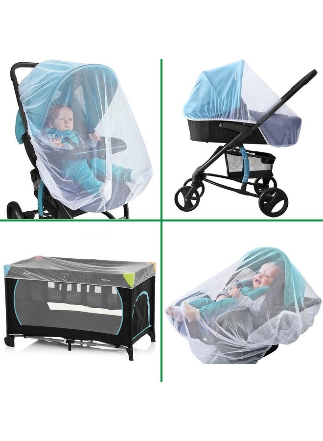 Universal Backpackers Baby Mosquito Net for Stroller, Car Seat & Bassinet - Premium Infant Bug Netting for Jogger, Carrier & Pack N Play - Toddler Canopy & Gift Packaging - Image 1