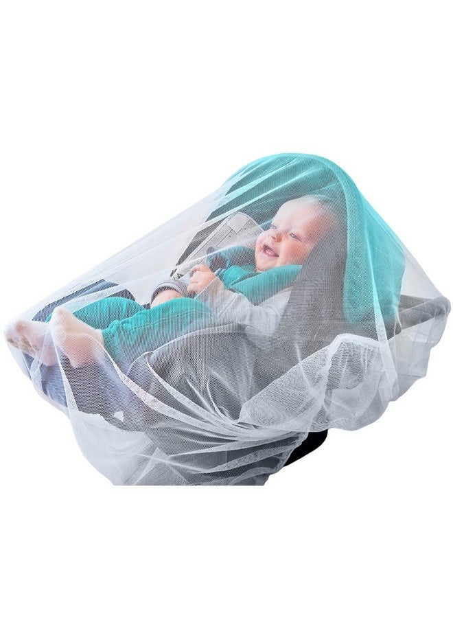 Universal Backpackers Baby Mosquito Net for Stroller, Car Seat & Bassinet - Premium Infant Bug Netting for Jogger, Carrier & Pack N Play - Toddler Canopy & Gift Packaging - Image 3