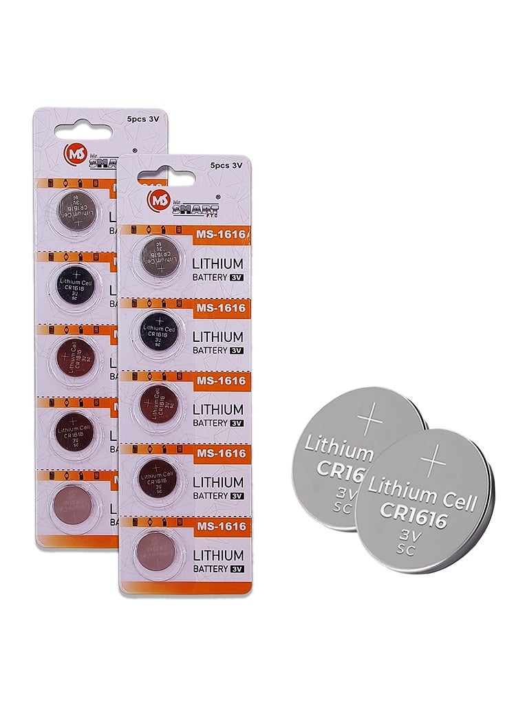 MR.SMART Mr Smart Lithium Button Cell Battery, 3V 210mAh, Pack of 5 - Image 1