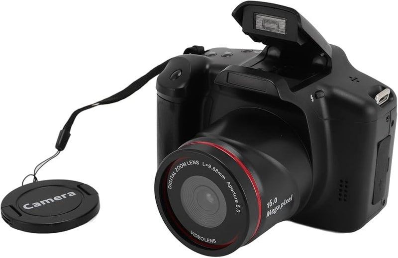 Asixxsix 16MP Digital Camera with Multi Axis Stabilization 16X Zoom Anti Shake Compact Travel Camera - Image 2