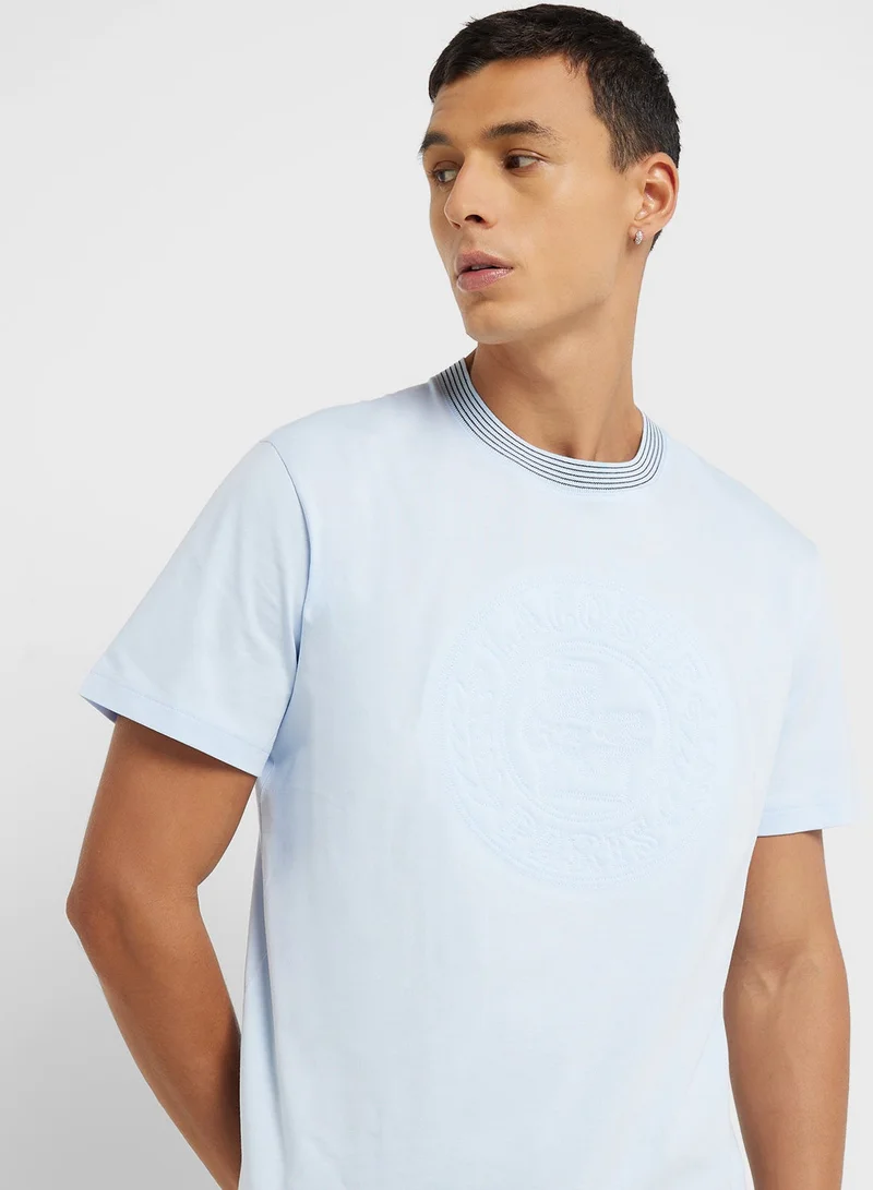 LACOSTE Crew Neck Short Sleeve T-Shirt