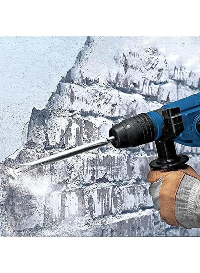 بوش إزميل مسطح حاد Sds Max Rtec يناسب جميع مثاقب المطرقة الدوارة وأضلاع الطاقة ذاتية الشحذ توفر معدل إزالة أعلى للمواد يمنع الإزميل من الالتصاق بطول 400 مم  - Image 4