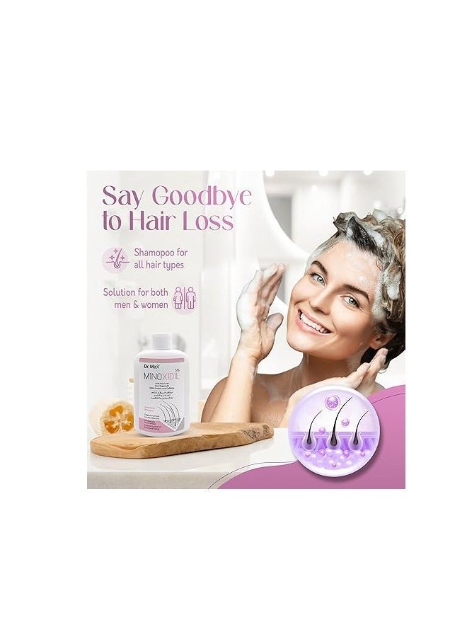 Dr. Max MINOXIDIL 5% Hair Growth Innovative Hair Shampoo - Image 5