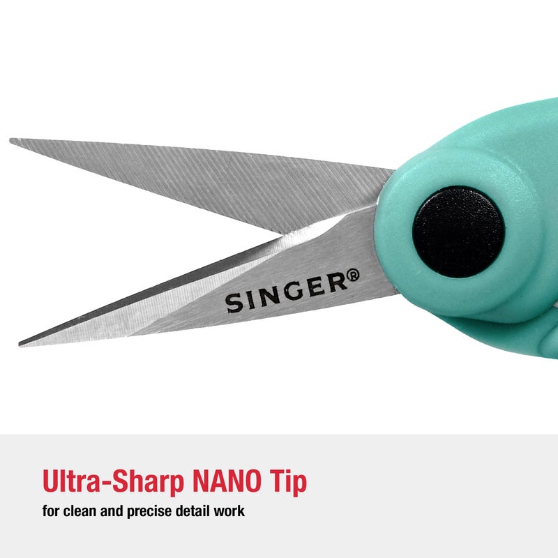 SINGER 00557 4-1/2-Inch ProSeries Detail Scissors with Nano Tip - Image 4