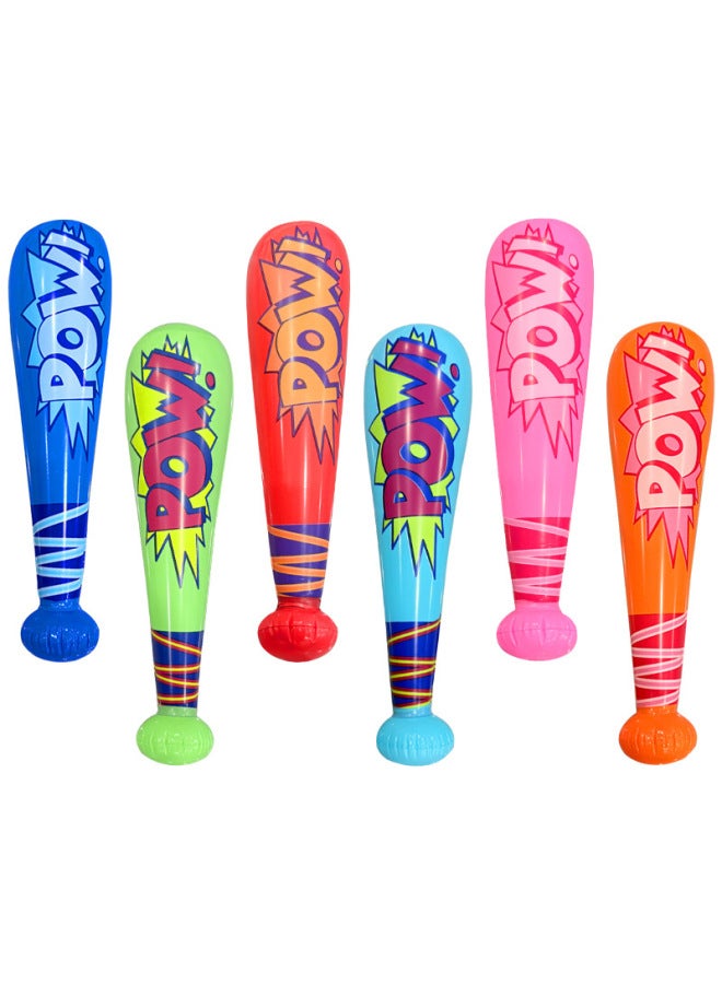 Hot Inflatable Baseball Bat, Colorful Inflatable Bat Children's Toys, Pow Inflatable Cheering Stick - Image 4