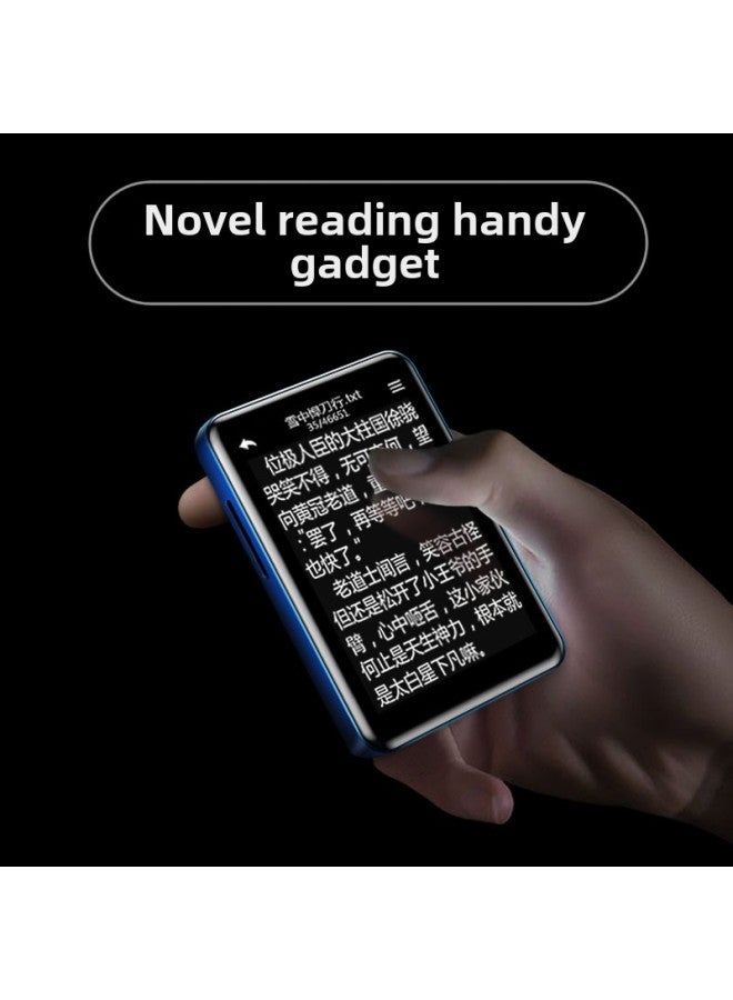 MP4 Reading Novel Mp5 E-book Reader Bluetooth MP3 Walkman Student Version Senior High School Mbz-Body Color:▓2.0inch Key Version [bluetooth 6.0/long Battery Life Model]░-Memory Capacity:▓128g [more Than 9,000 Types Of Novels + Songs + Movies Have Been Placed] - Standard + Wireless Bluetooth Headsets░
