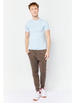 Reebok Men Sportswear Fit Training Sweatpants, Taupe  - Image 2