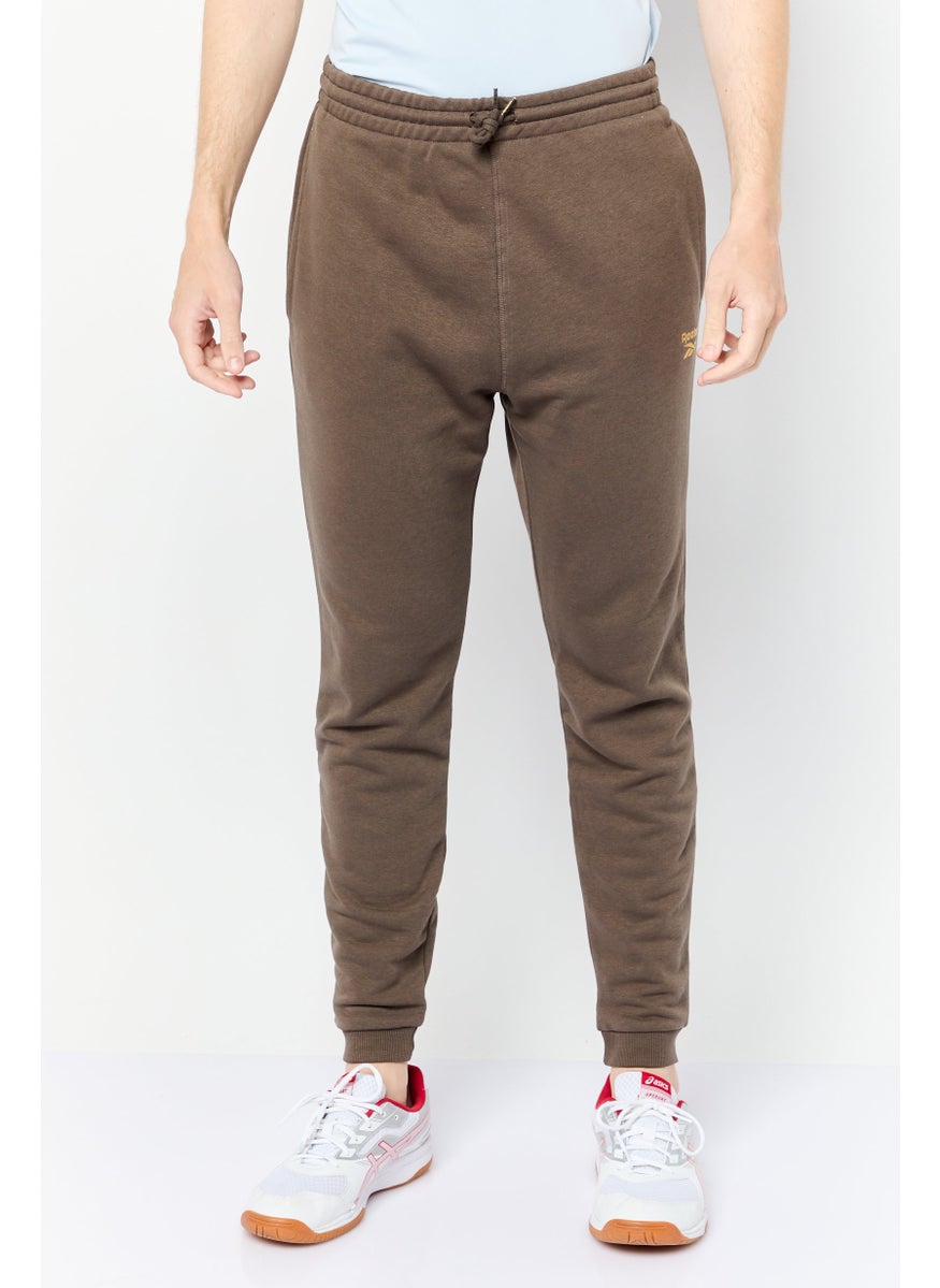 Reebok Men Sportswear Fit Training Sweatpants, Taupe  - Image 1
