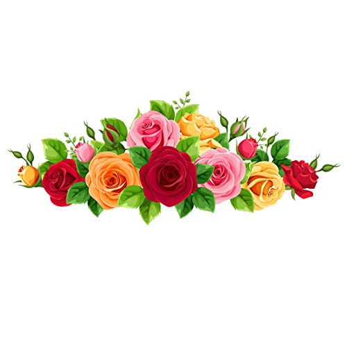 Rangoli Vinyl Wall Sticker Self-Adhesive Wall Decor for Home, Office, Bedroom, and Living Room Décor Easy to Apply & Peel. Parent 6, Design-14 - Image 1