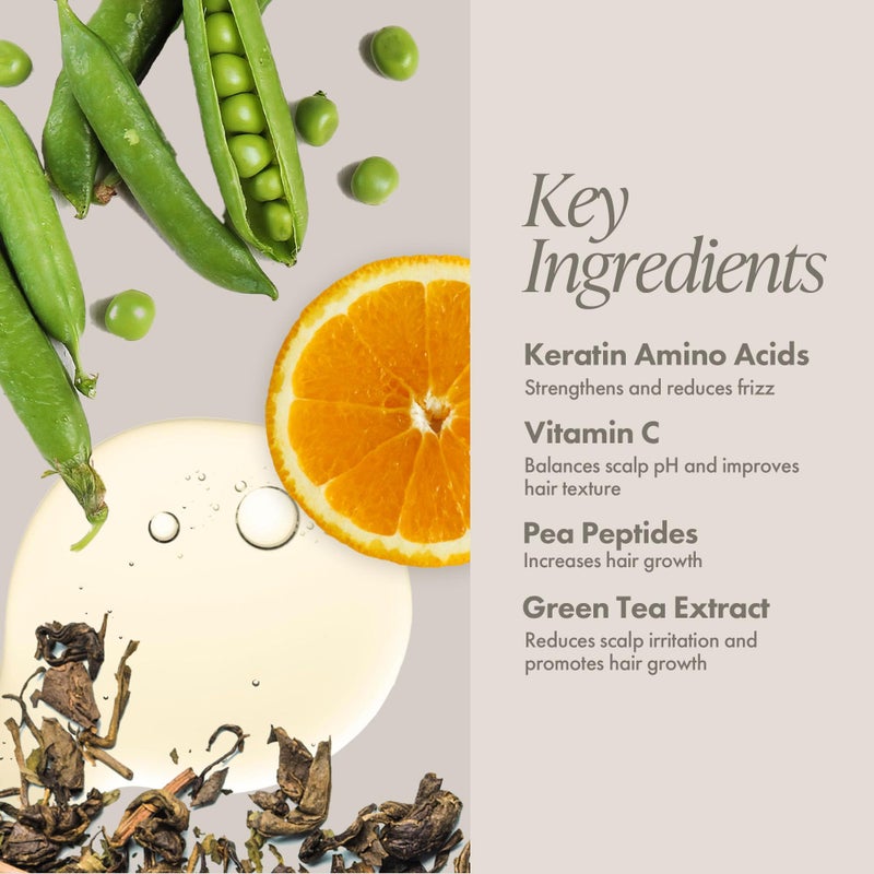 Enjoy Luxury Conditioner- Eliminates Frizz Cleansing Moisturizing Smoothing - Sulfate Free For Thick Coarse or Curly Hair (10.1 Fl Oz) - Image 3