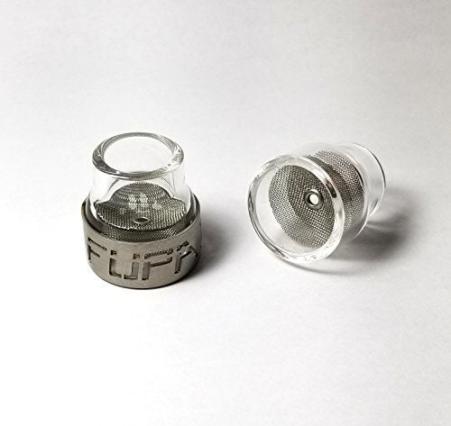 Ticon FUPA #12 Pyrex Welding Cup Kit with Titanium Cover (Twin Pack) - FU12KC - Furick Cup - Image 1