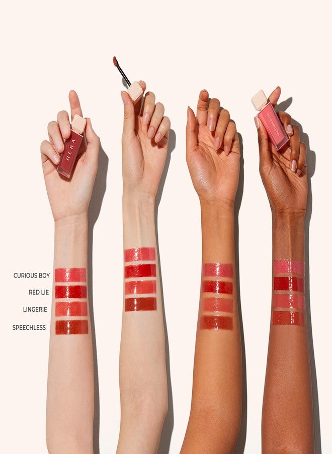 HERA Lip Gloss Sensual Spicy Nude Gloss Korean Makeup Lipstick by Amorepacific (5g, 422) - Image 4