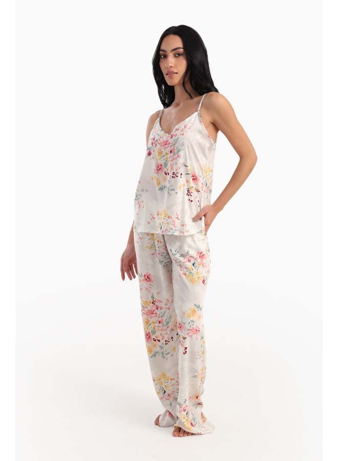 Carina Floral Printed Pyjama Set - Image 5