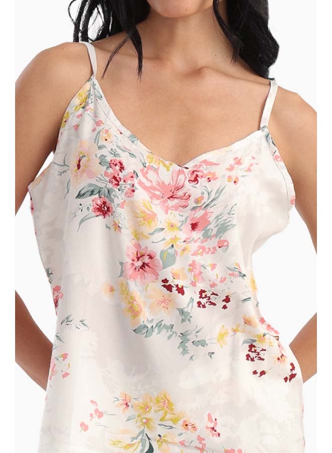 Carina Floral Printed Pyjama Set - Image 4