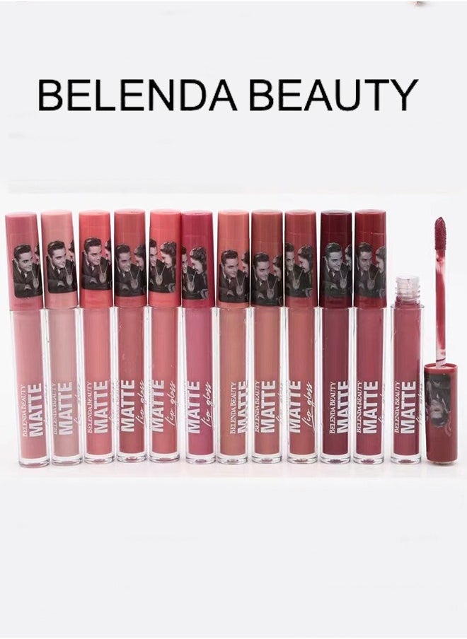 BELENDABEAUTY 12Pcs Matte Liquid Lipstick Makeup Set  - Image 1