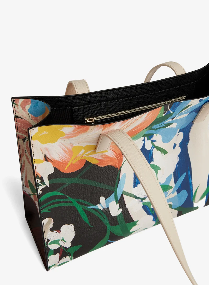 Ted Baker  Boumina Floral Bouquet Printed Tote for Women | Best Price UAE