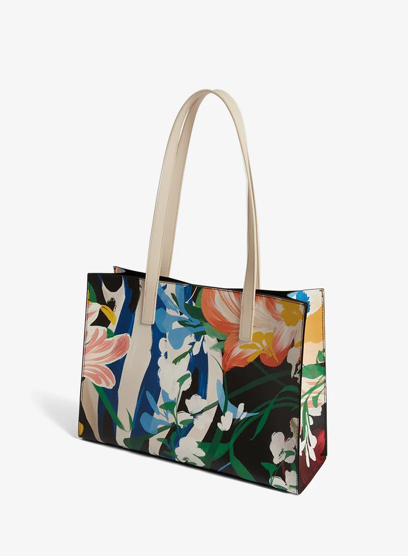 Ted Baker  Boumina Floral Bouquet Printed Tote for Women | Best Price UAE