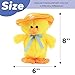 Hopearl Talking Singing Duck Toy Repeats What You Say Walking Duckling Electric Interactive Animated Toy Speaking Plush Buddy Gifts for Toddlers Yellow 8 - Image 4