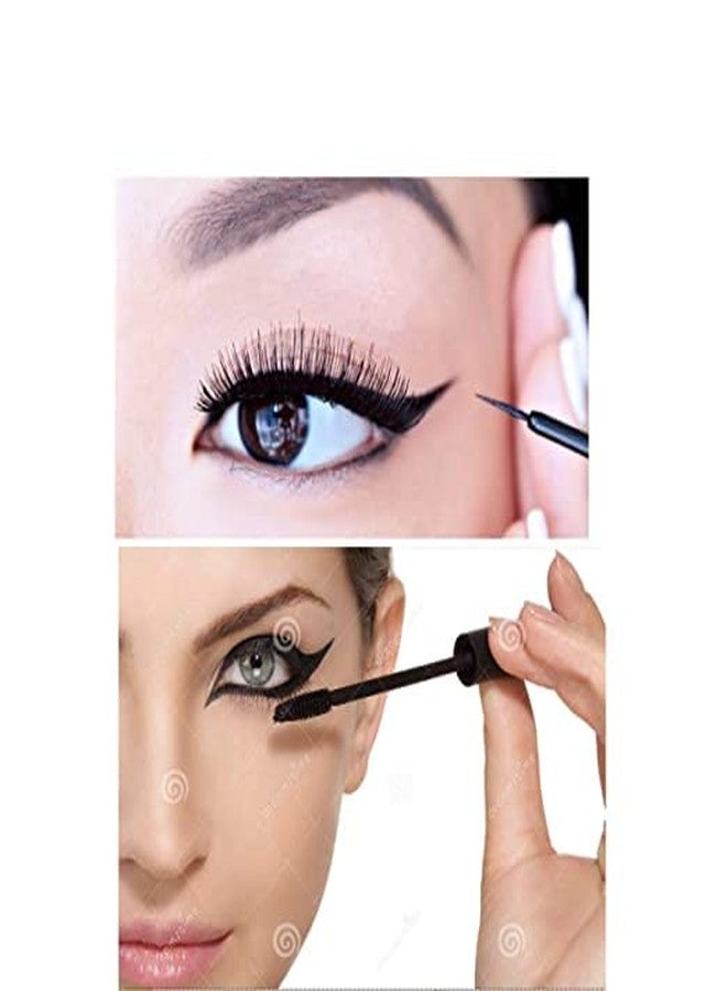 LOVE BITE Eyeliner, Mascara With Eye Brow Pencil 3 IN 1, and 5 in 1 Matte Lipstick KITS - Image 4