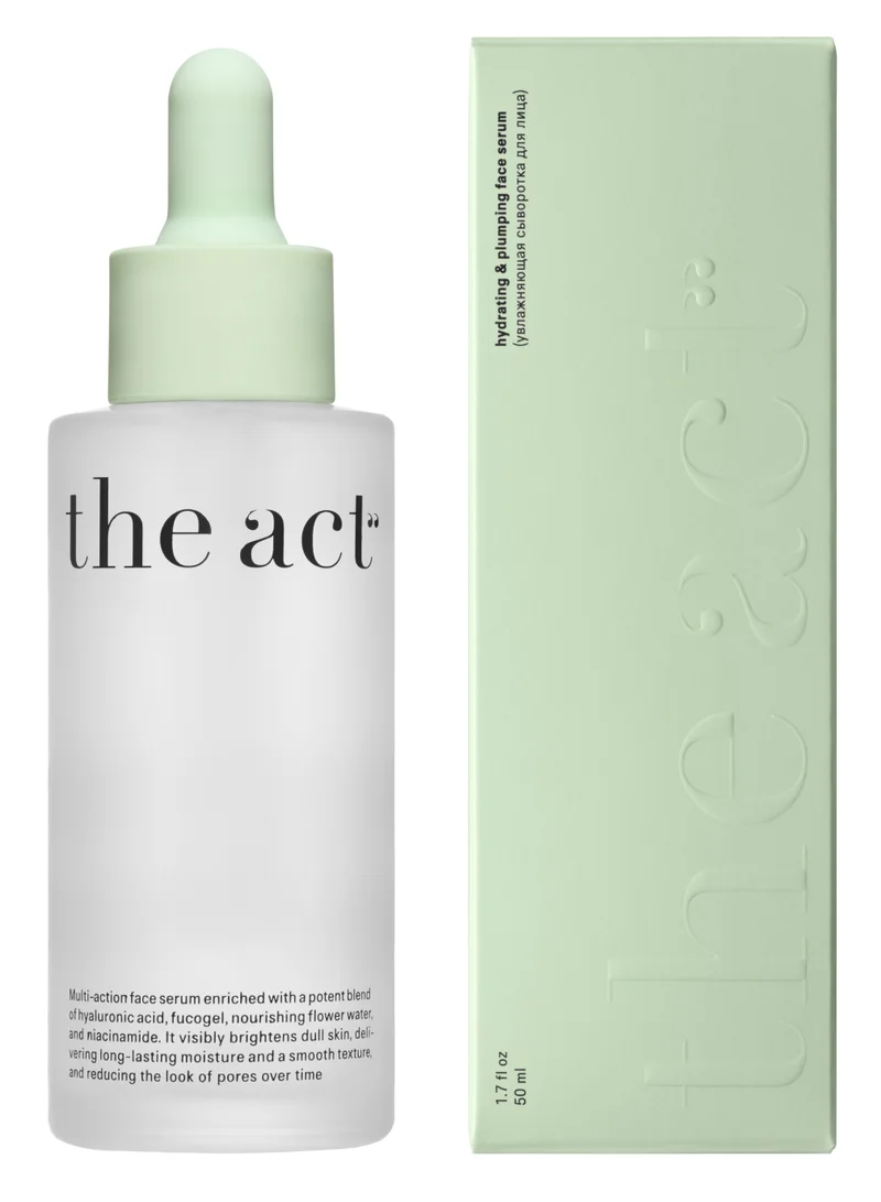 The Act Hydrating &amp; plumping face serum