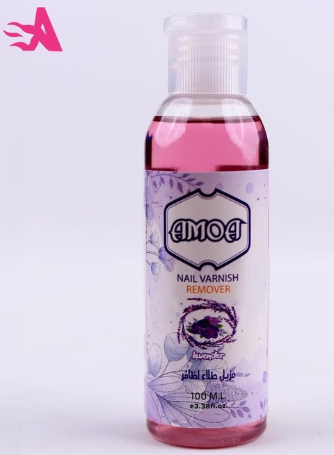 AMOA Nail polish remover Lavender 100ml
