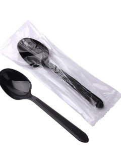 Star Individually Wrapped Plastic Spoons, 100 pcs  - Image 1