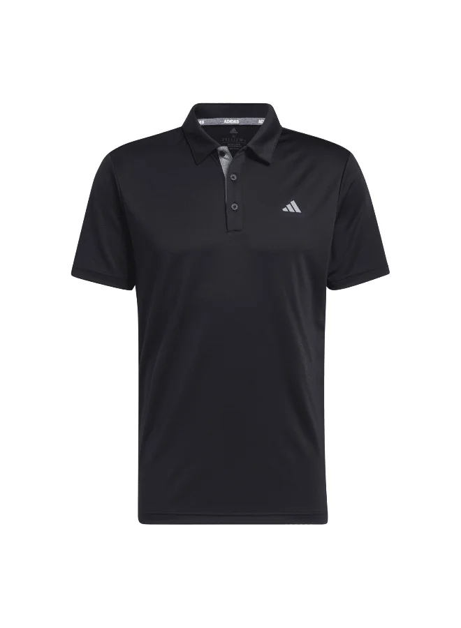 Adidas Adidas Drive Polo S Black Polo Shirt (Short Sleeve) Polo Shirts For Men