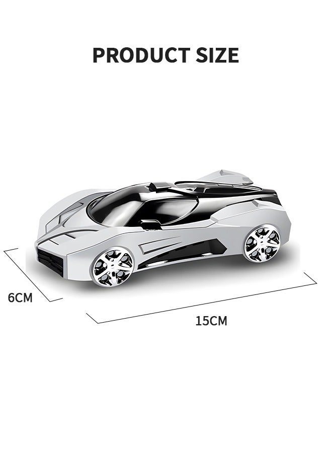 Car Phone Holder for Car, Phone Bracket, Instrument Panel Decoration, Temporary Parking Number and Aromatherapy 4-in-1 Car Model Universal 360° Rotation Car Phone Holder