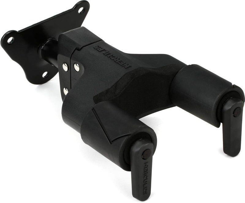 Stands GSP39WB Plus Short Arm Steel Base Wall Mount Guitar Hanger with Auto Grip System