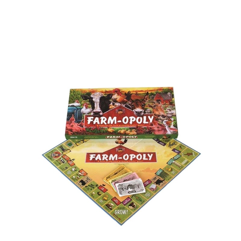 Late for the Sky Farm-Opoly 15.38 x 10.63 x 2.06 inches - Image 2