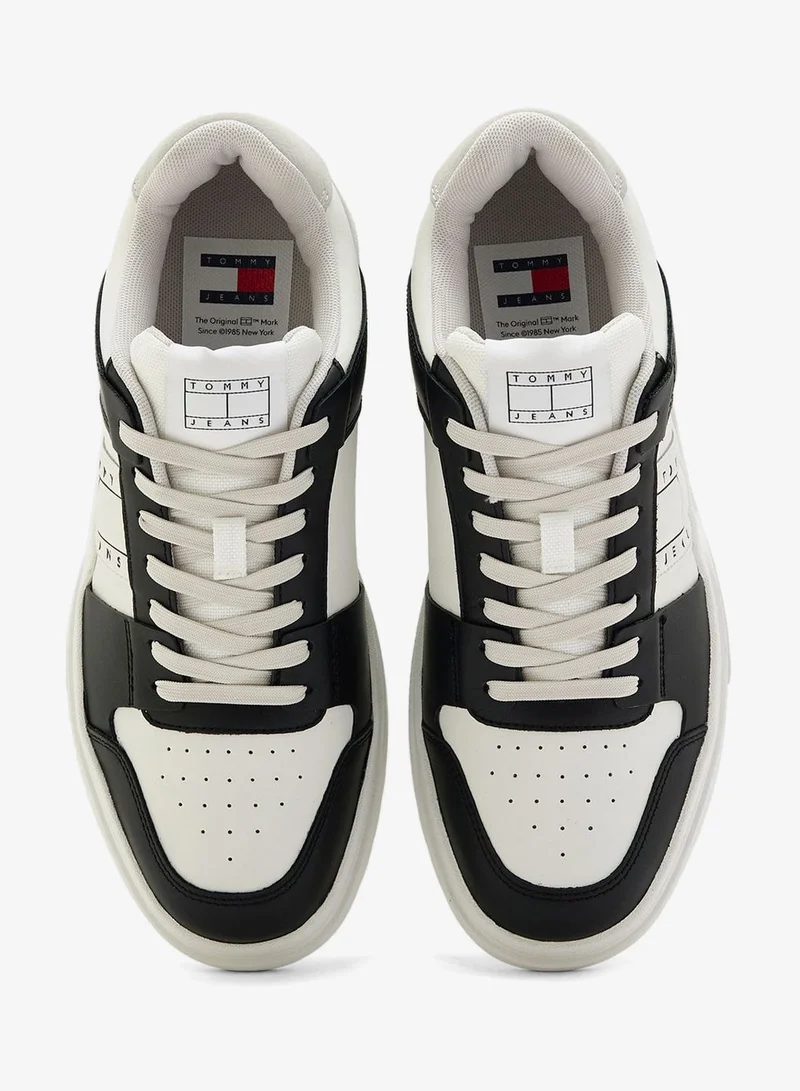TOMMY JEANS black Brooklyn Lace Up Sneakers for Men | Best Price UAE