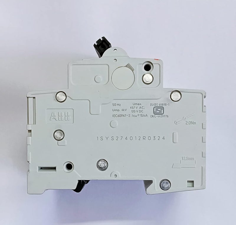 ABB MCB 4P C32A MINIATURE CIRCUIT BREAKER  - Image 2