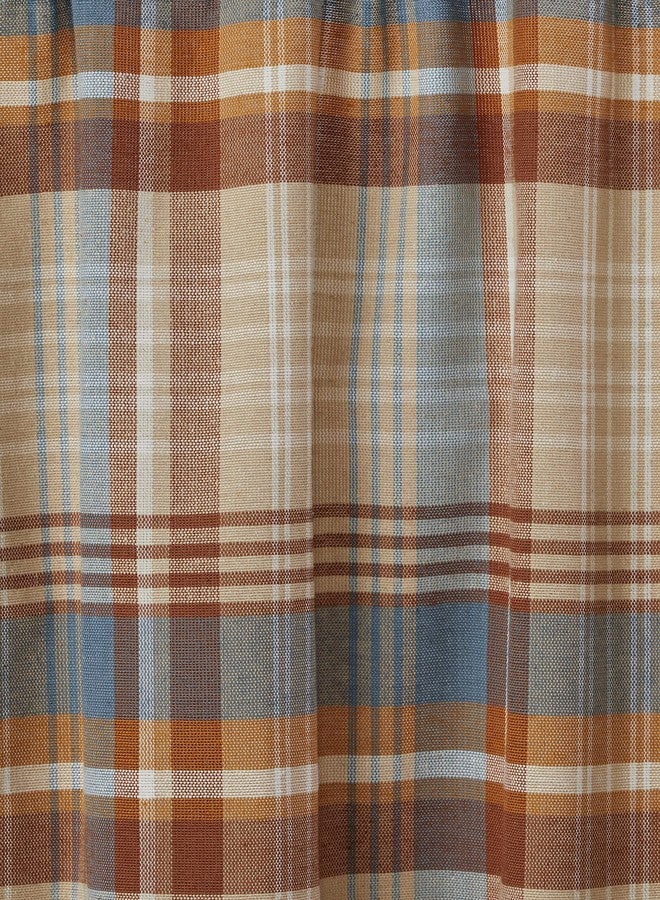 اس كيه ال هوم ستارة SKL Home Amber Plaid Tier Pair (عبوة من قطعتين)، مقاس 24 بوصة، متعددة الألوان - Image 2