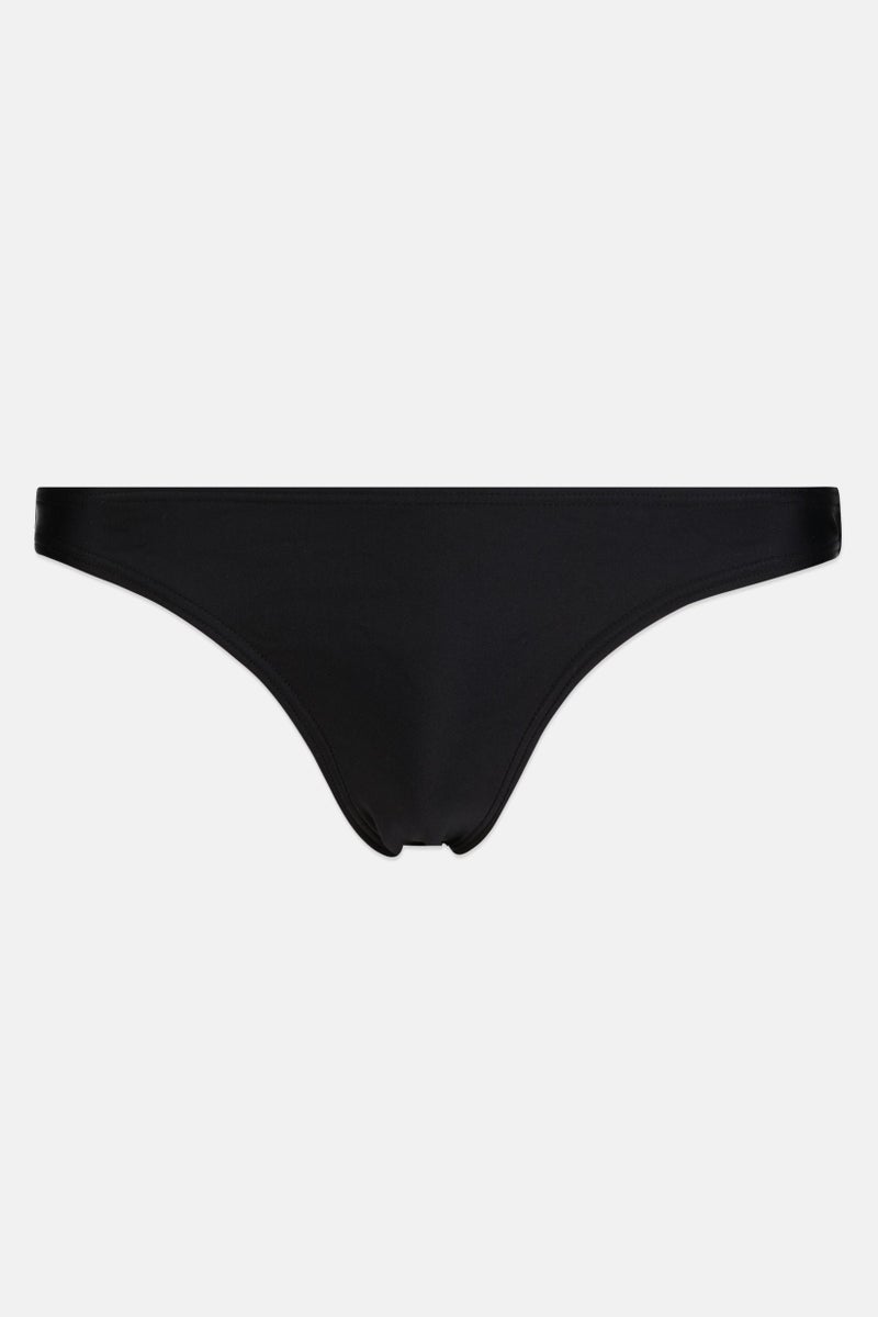 RIP CURL Women Plain Bikini Bottom, Black  - Image 1