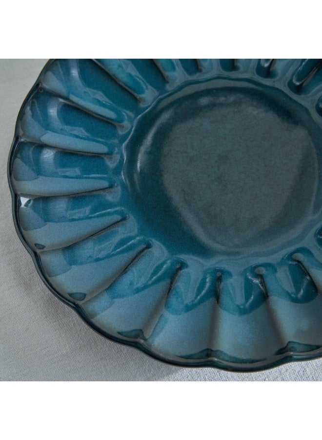 Home Box Siam Scallop Dinner Plate 27 x 2.8 x 27 cm - Image 3