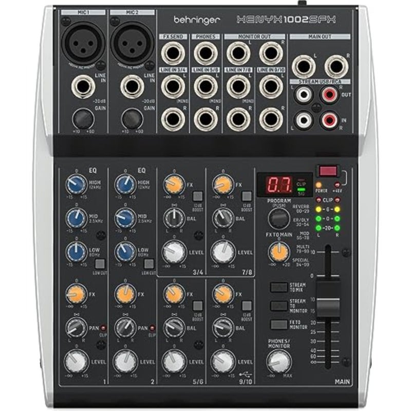 XENYX 1002SFX خلاط 10 مدخلات - Image 1