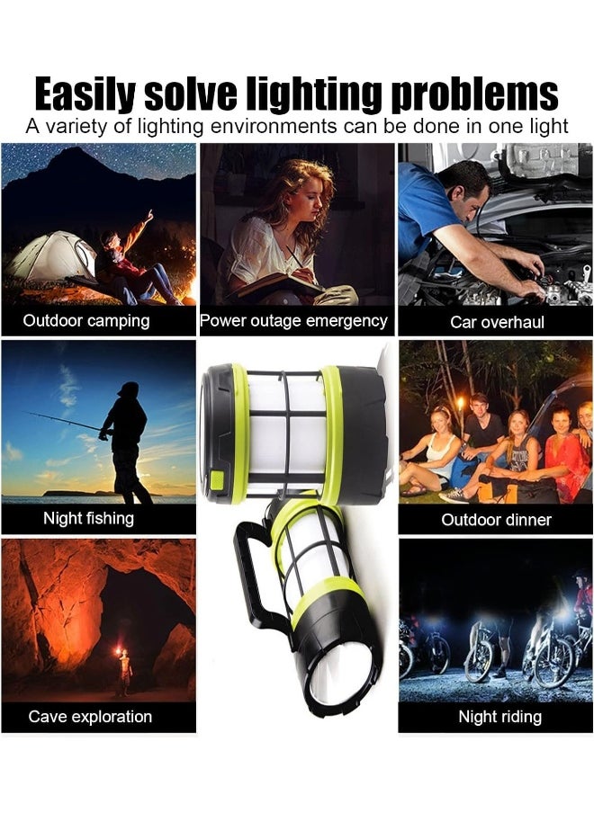 melfi Melfi Led Camping Lantern Rechargeable, Solar Led Portable Camping Light  - Image 4