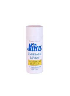 Milcu Underarm & Foot Deodorant Powder 80 grams Large Size by Milcu  - Image 1
