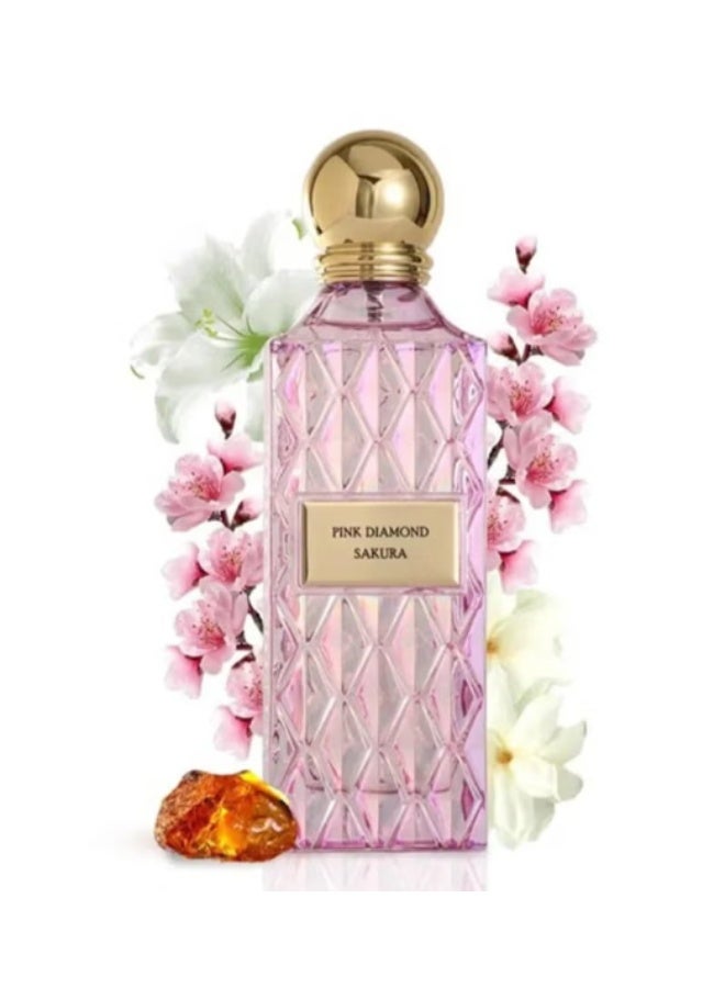 IBRAQ Pink Diamond Sakura Eau de Parfum 150ml - Image 4
