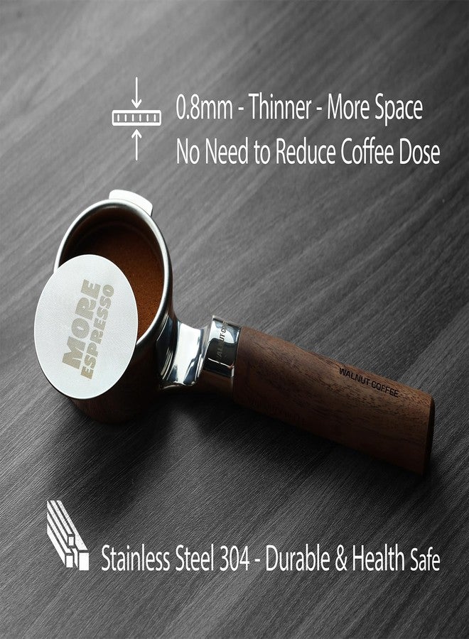 WALNUT COFFEE 2packs 58.35mm Espresso Puck Screen, 0.9mm 150μm Ultra Thin Coffee Espresso Filter Screen - Mesh Reusable Filter for Espresso Portafilter Filter Basket 58mm - Image 3