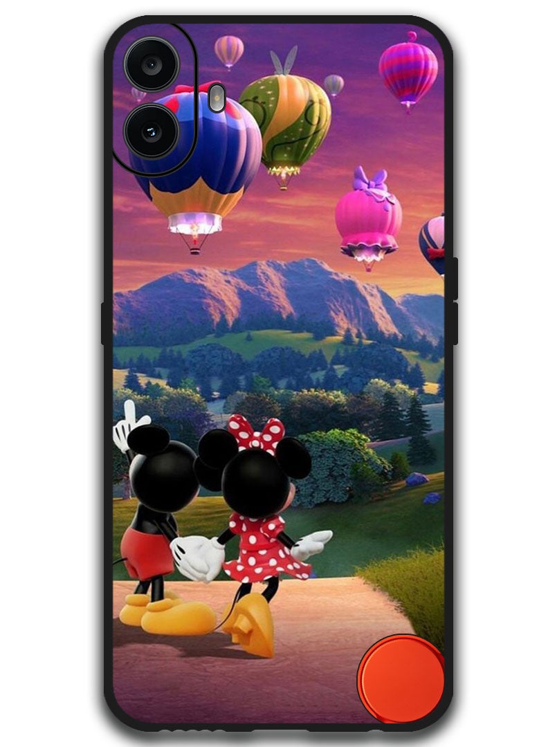 Theodor Protective Case Anti Scratch Shock Proof Bumper Cover For Nothing CMF Phone 1 Mickey Minnie - Image 1