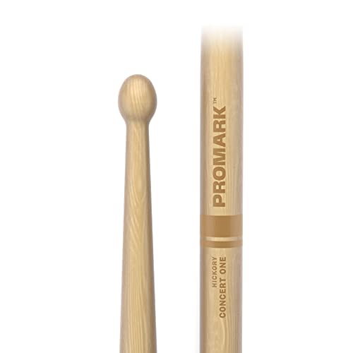 ProMark Drum Sticks Concert One Drumsticks Drum Sticks Set Wood Tip American Hickory Drumsticks Consistent Weight and Pitch 1 Pair - Image 3