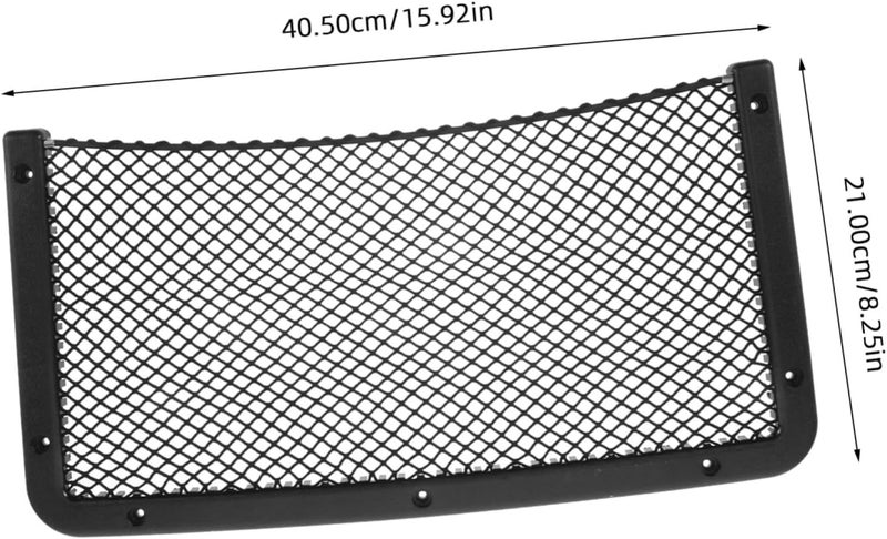 ULTECHNOVO Truck Bed Cargo Net Car Storage Bag Elastic Net Vehicle Accessory for Cargo Organization - Image 2