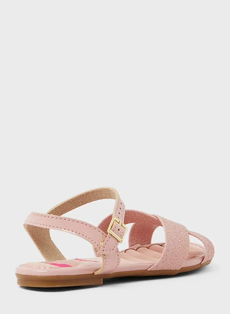 موليكينها صنادل بيلامي للشباب بحزام خلفي